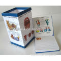 pen holder with memo pad and notebook set